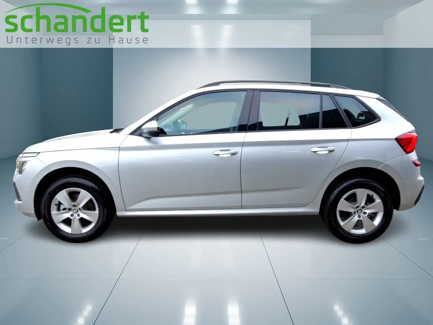 Skoda Kamiq 1.0 TSI Selection DSG LED Klimaauto. Sitzhzg. Silber - 2