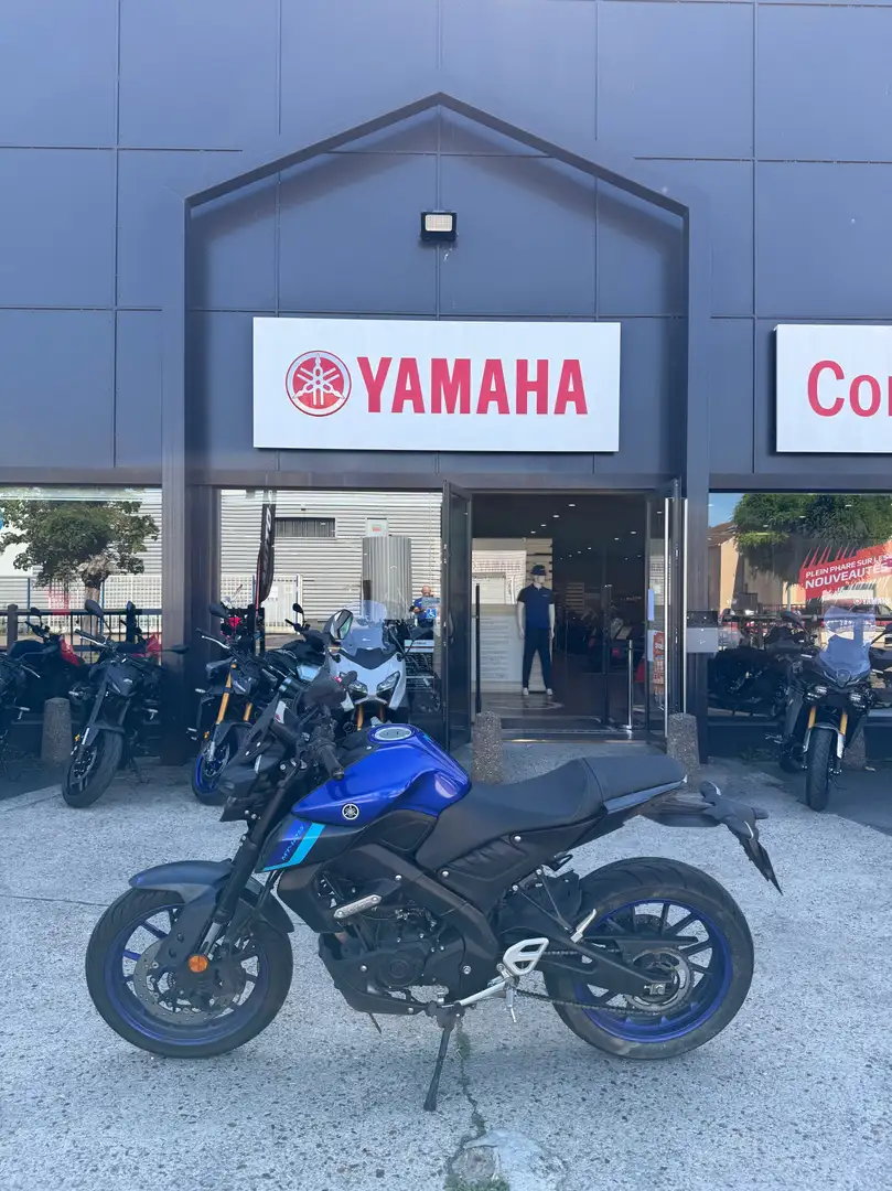 Yamaha MT-125 Bleu - 1