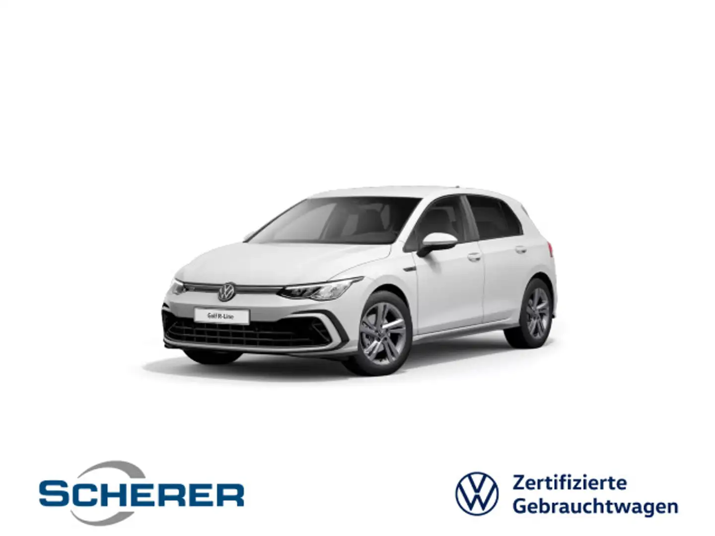 Volkswagen Golf VIII R-Line 1.5 eTSI DSG NAVI ACC Weiß - 1