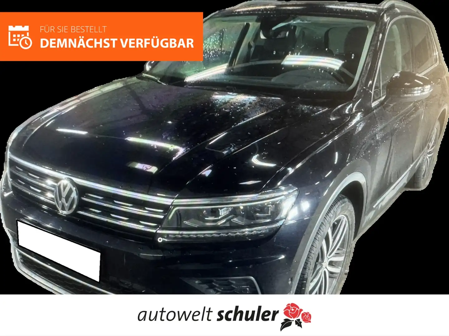 Volkswagen Tiguan 2.0 TDI DSG 4Motion Highline AHK Pano LED Schwarz - 1
