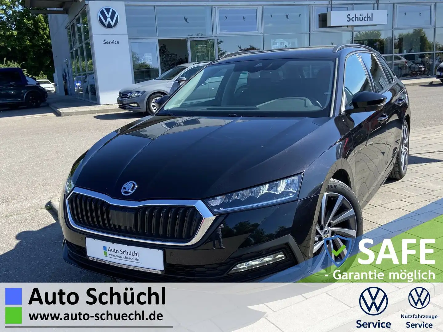 Skoda Octavia Combi 1.0 TSI DSG AHK+18"+NAVI-COLUMBUS+ Schwarz - 1