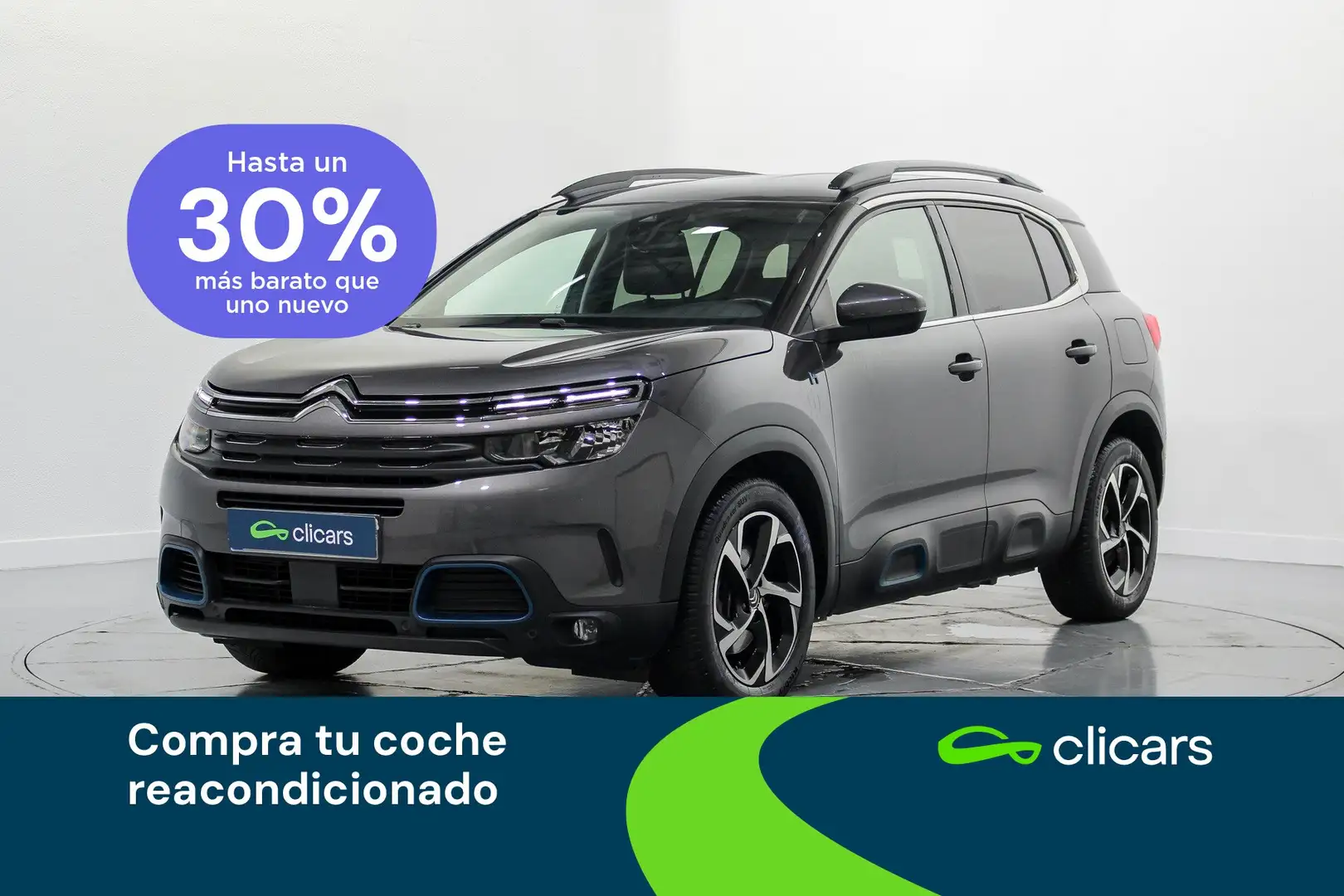 Citroen C5 Aircross Hybrid Feel EAT8 Gris - 1