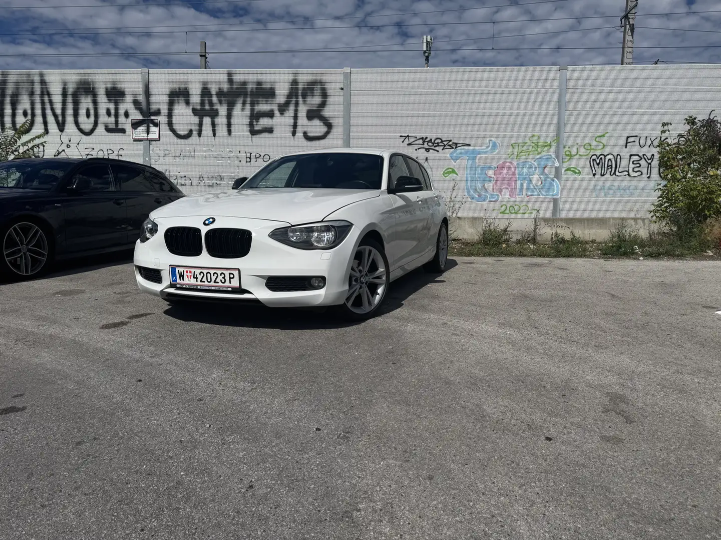 BMW 118 118d Weiß - 2