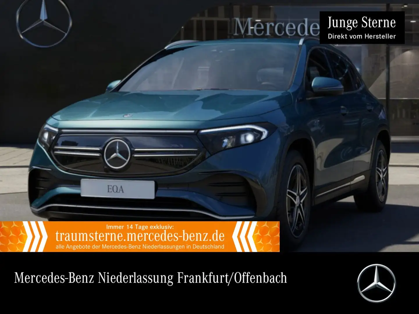 Mercedes-Benz EQA 250 AMG+ADVANCED+AHK+KAMERA Blau - 1