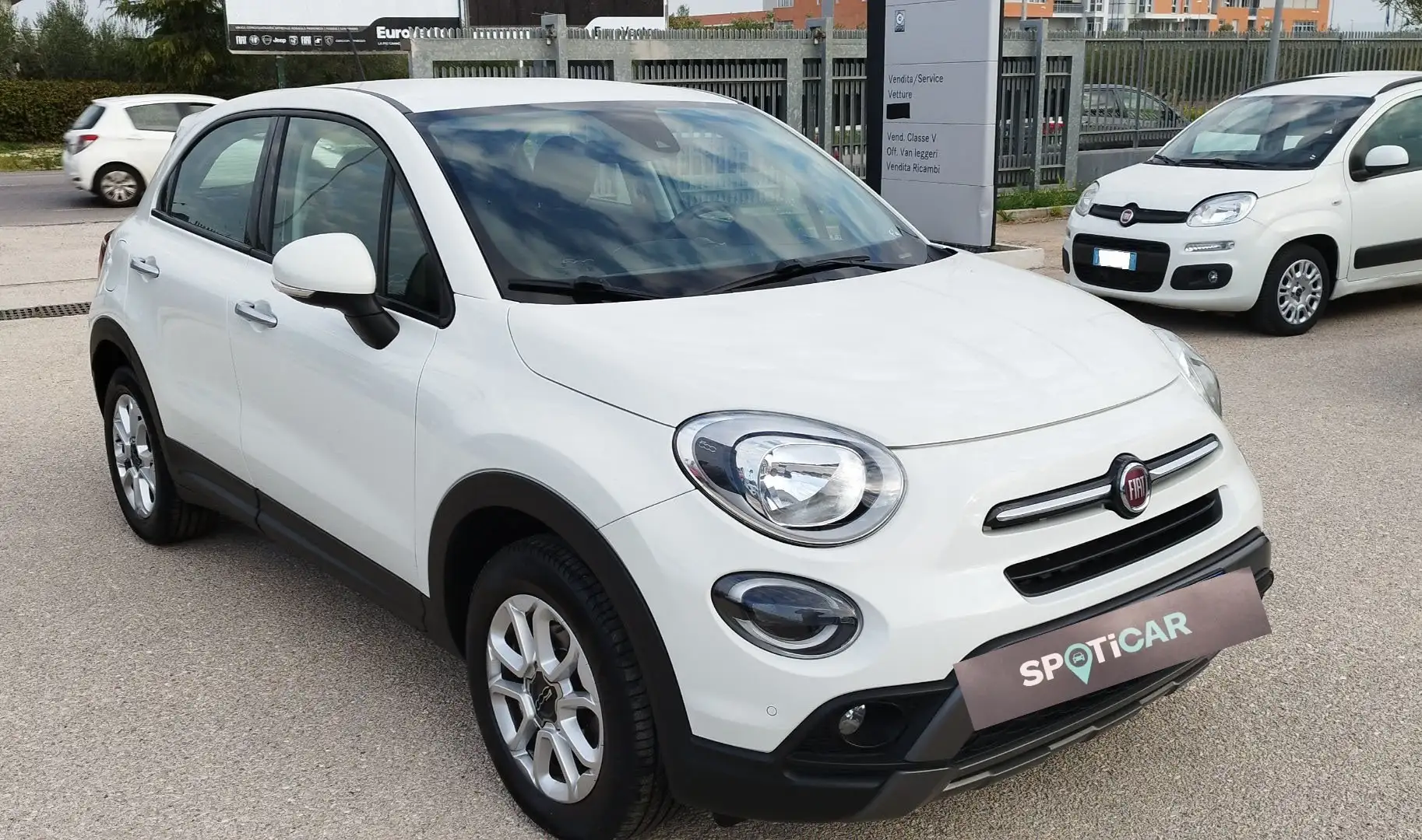Fiat 500X 500X 1.3 MultiJet 95 CV City Cross Blanc - 1