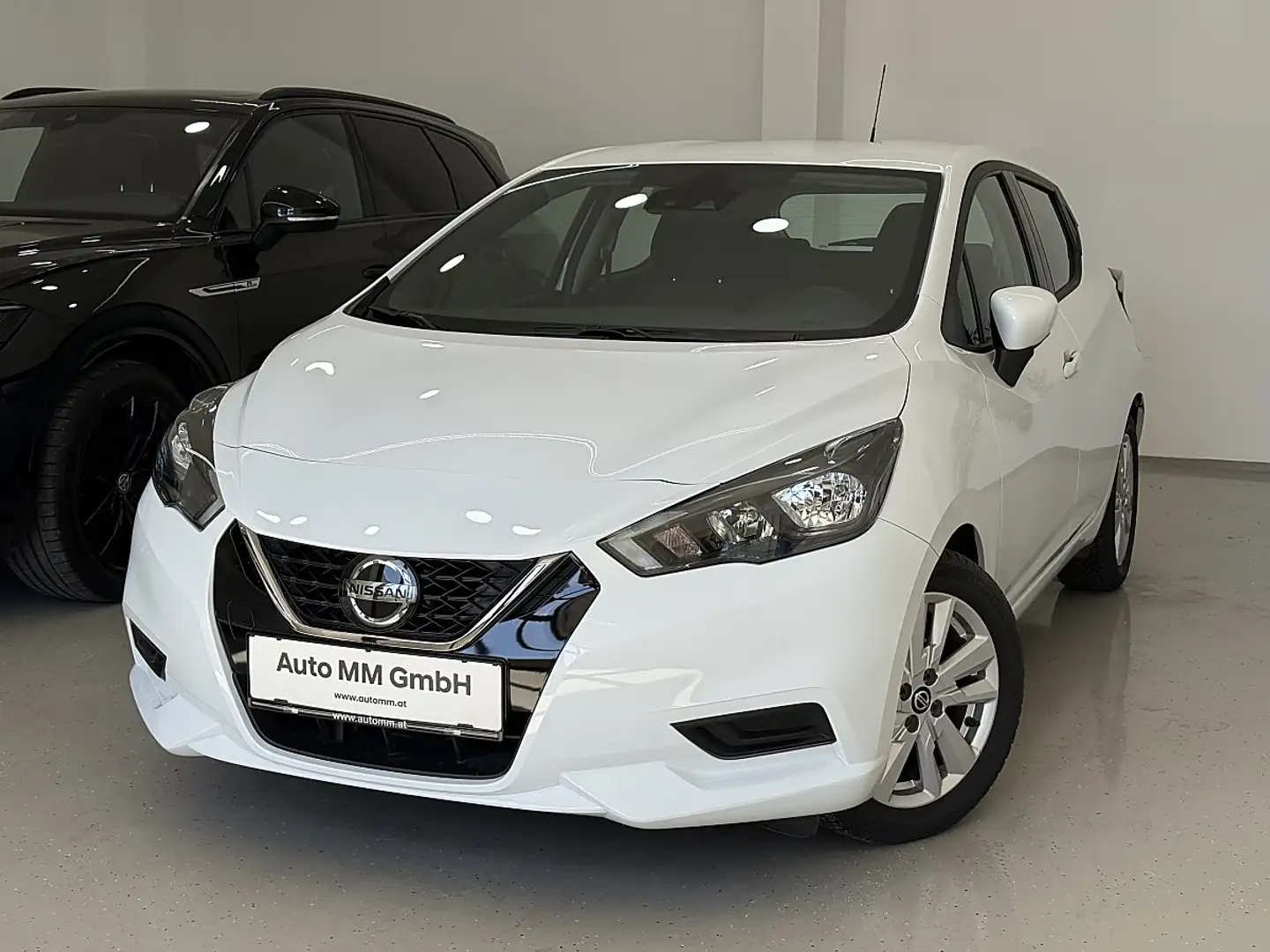 Nissan Micra 1,0 IG-T Acenta Xtronic Aut. Weiß - 1