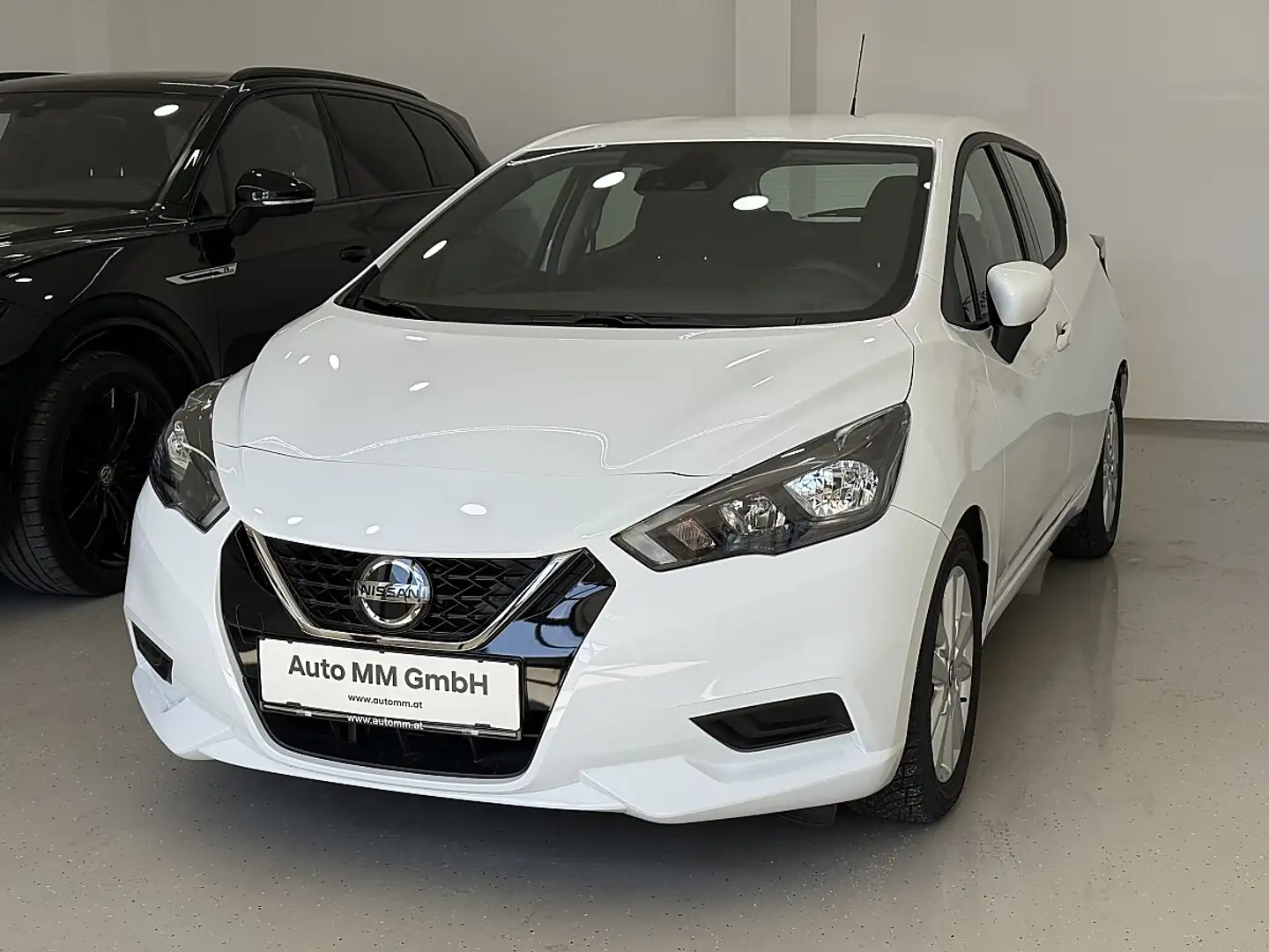 Nissan Micra 1,0 IG-T Acenta Xtronic Aut. Weiß - 2