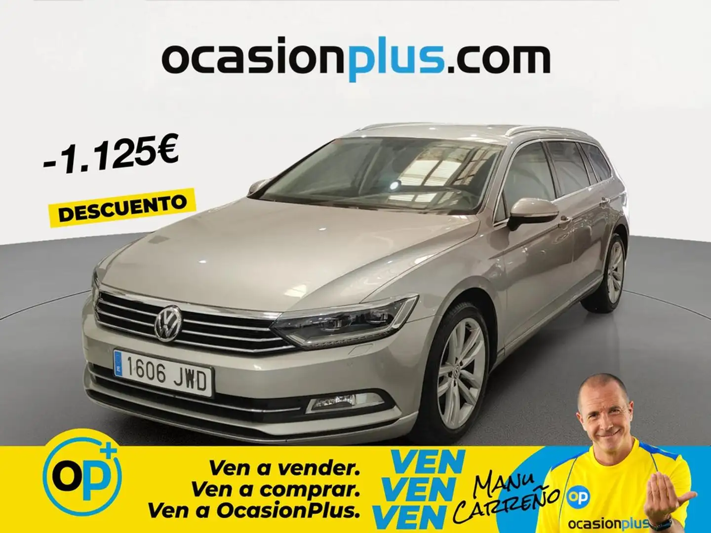 Volkswagen Passat Variant 2.0TDI Sport DSG6 110kW Gris - 1
