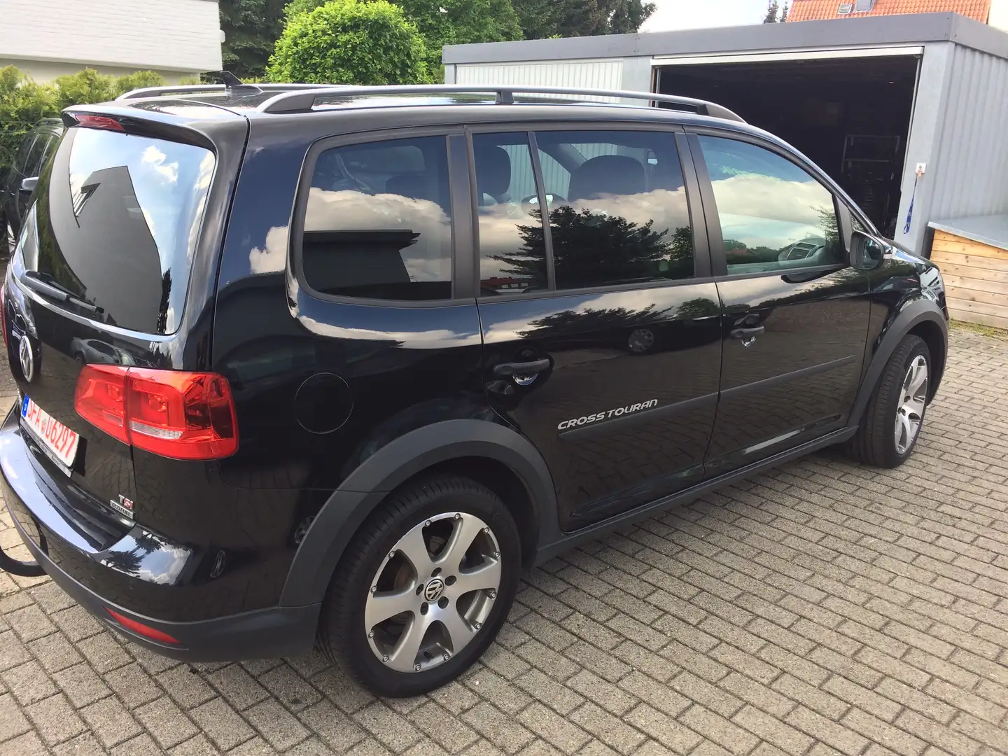 Volkswagen Cross Touran CrossTouran EcoFuel, DSG, PDC, RearCam, AHK Noir - 2