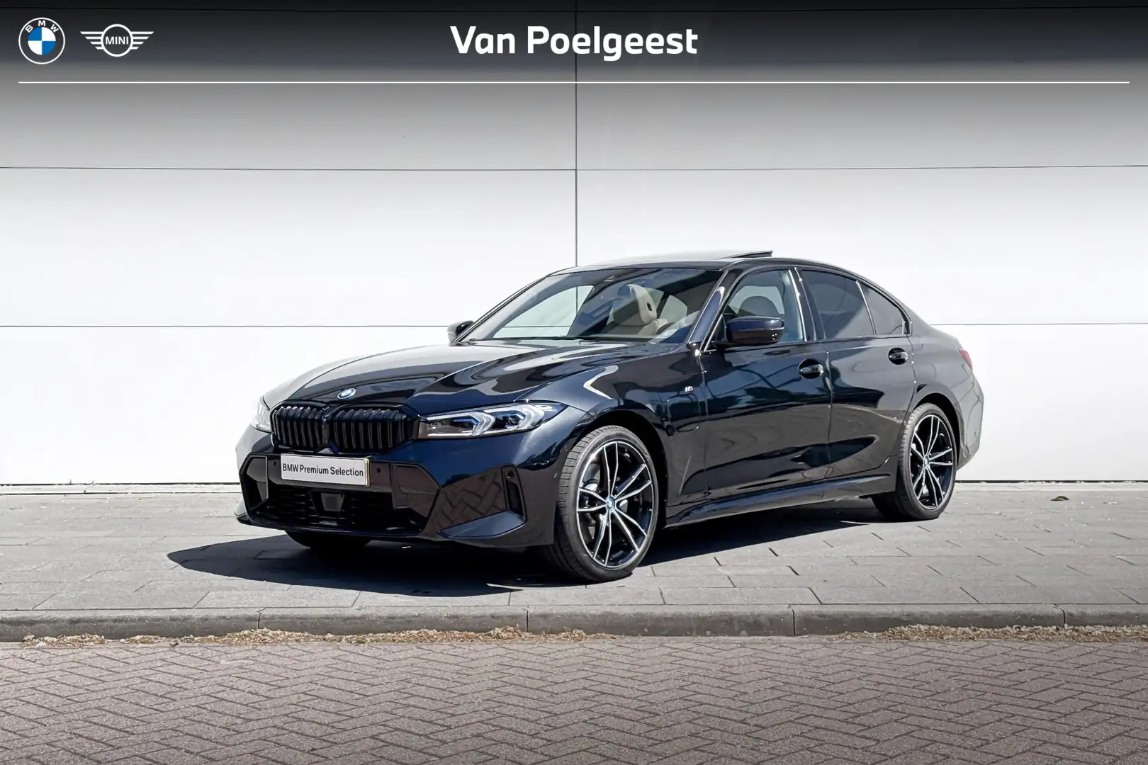 BMW 330 3 Serie Sedan 330e Noir - 1