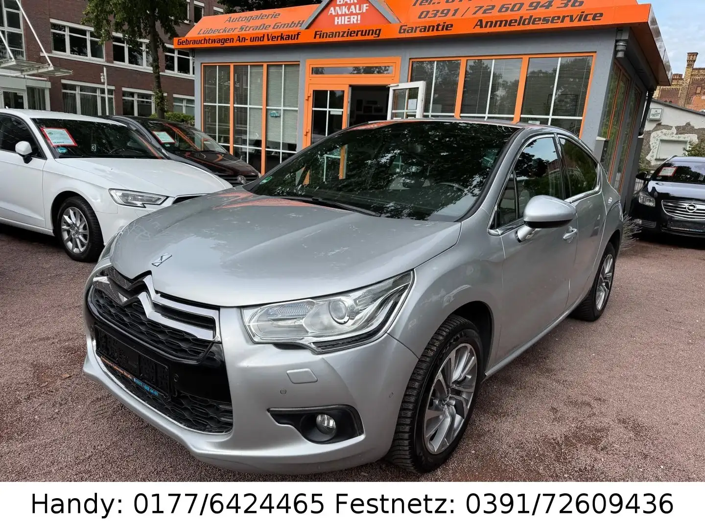 Citroen DS4 VTi 2.HAND/KLIMA/NAVI/LEDER/SHZ/PDC/ALU Zilver - 1