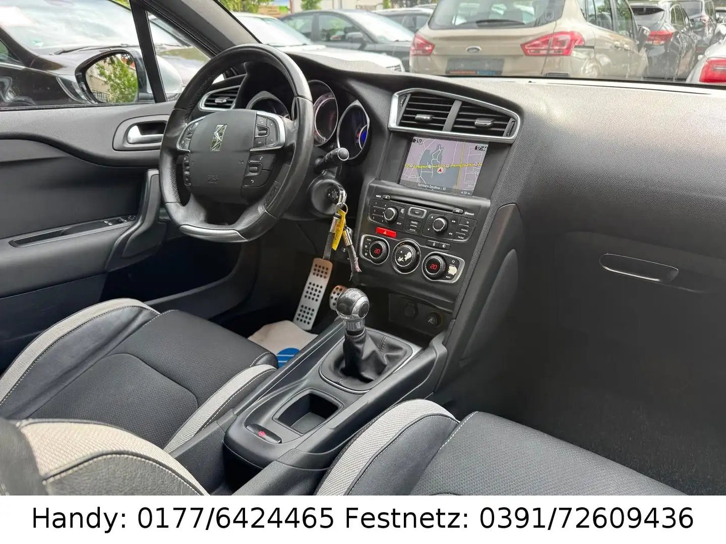 Citroen DS4 VTi 2.HAND/KLIMA/NAVI/LEDER/SHZ/PDC/ALU Zilver - 2