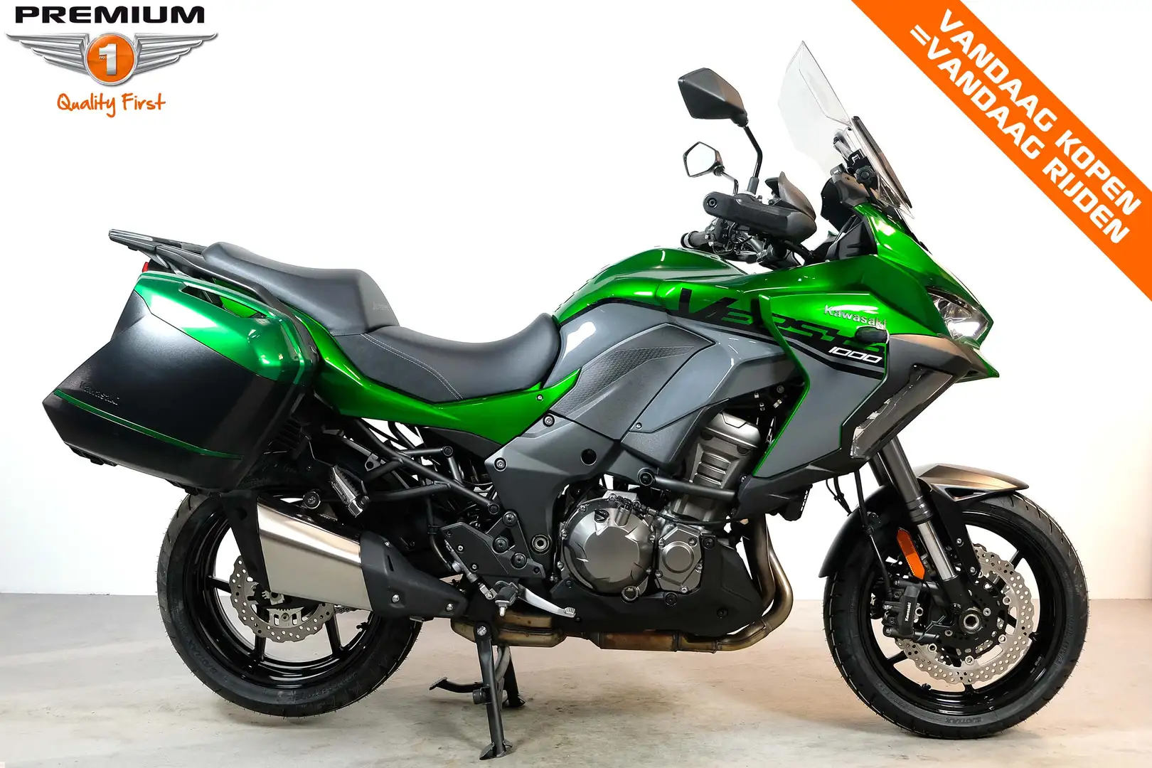 Kawasaki Versys 1000 SE TOURER Zelená - 1