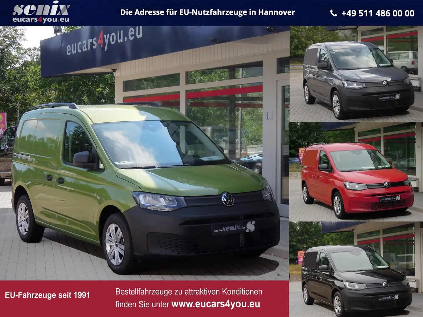 Volkswagen Caddy Cargo KR 1.5 TSi EU-Occasion MY2024 Wit - 1