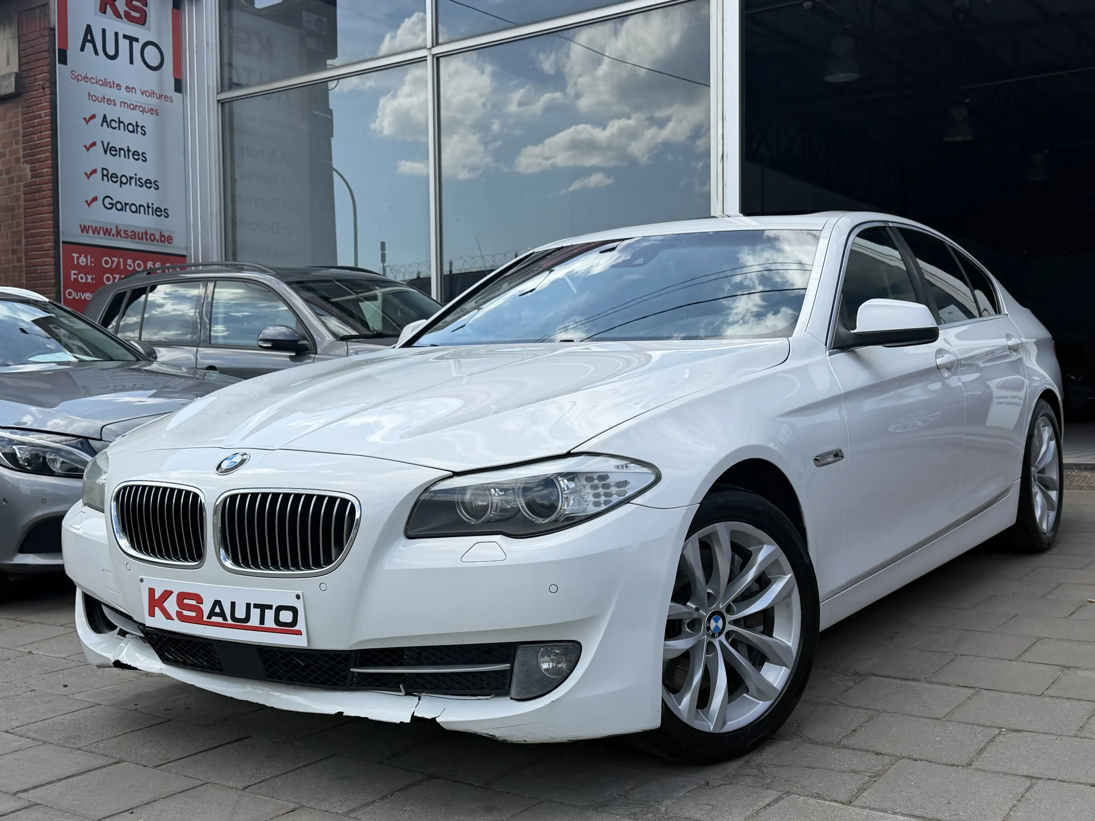 BMW 525 dA/308.957km/toit ouvrant/navi/cuir/xénon/euro 5