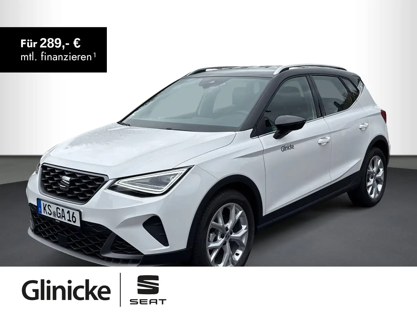 SEAT Arona FR 1.0 TSI NAVI, LED, FULL LINK Weiß - 1