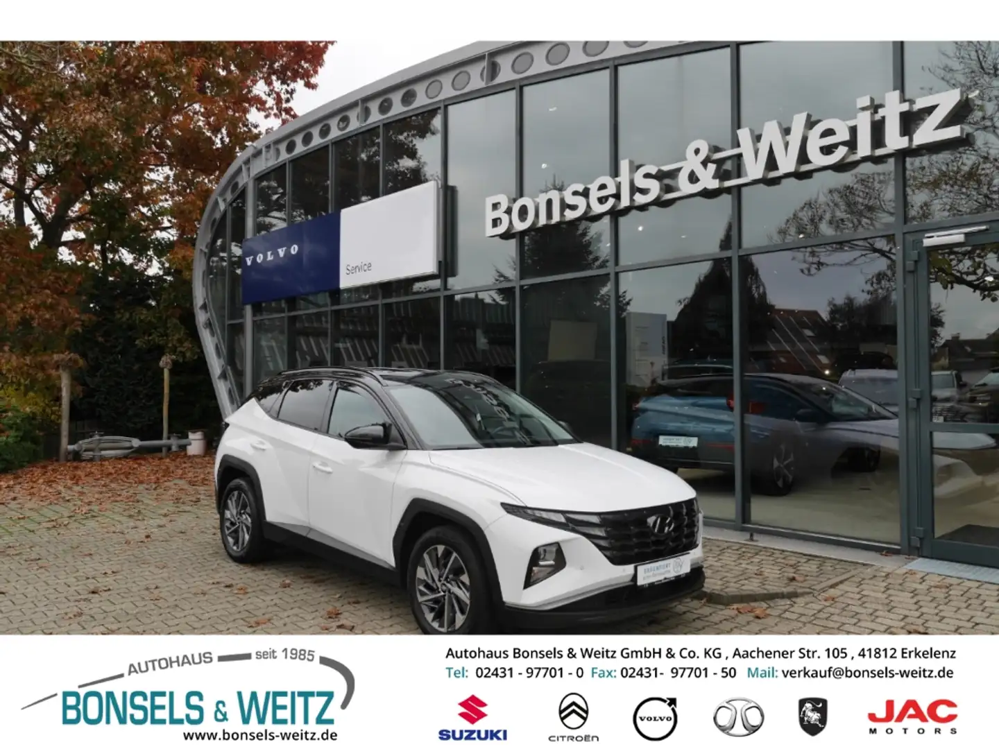 Hyundai TUCSON 1.6 T-GDI MILD-HYBRID SELECT 2WD Apple CarPlay And Blanco - 1