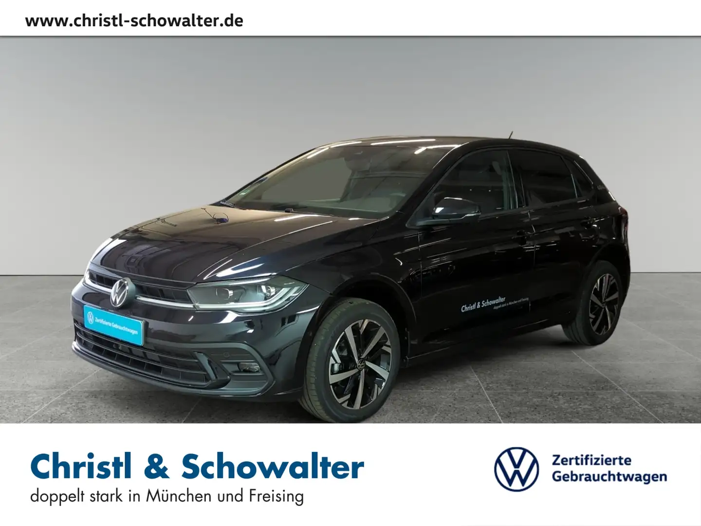 Volkswagen Polo 1.0 TSI DSG GOAL MATRIX ACC KLIMA NAVI Schwarz - 1