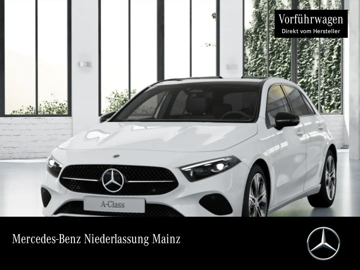 Mercedes-Benz A 200 PROGRESSIVE+NIGHT+PANO+MULTIBEAM+KAMERA+7G Weiß - 1