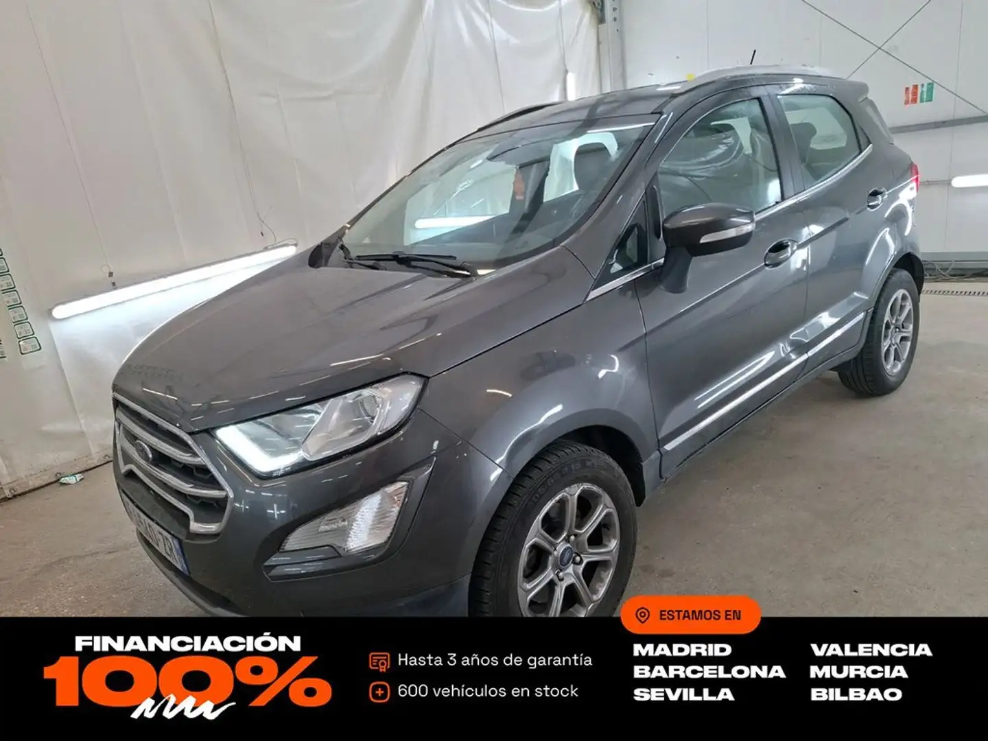 Ford EcoSport 1.0T EcoBoost 92kW (125CV) S&S Titanium Gris - 1