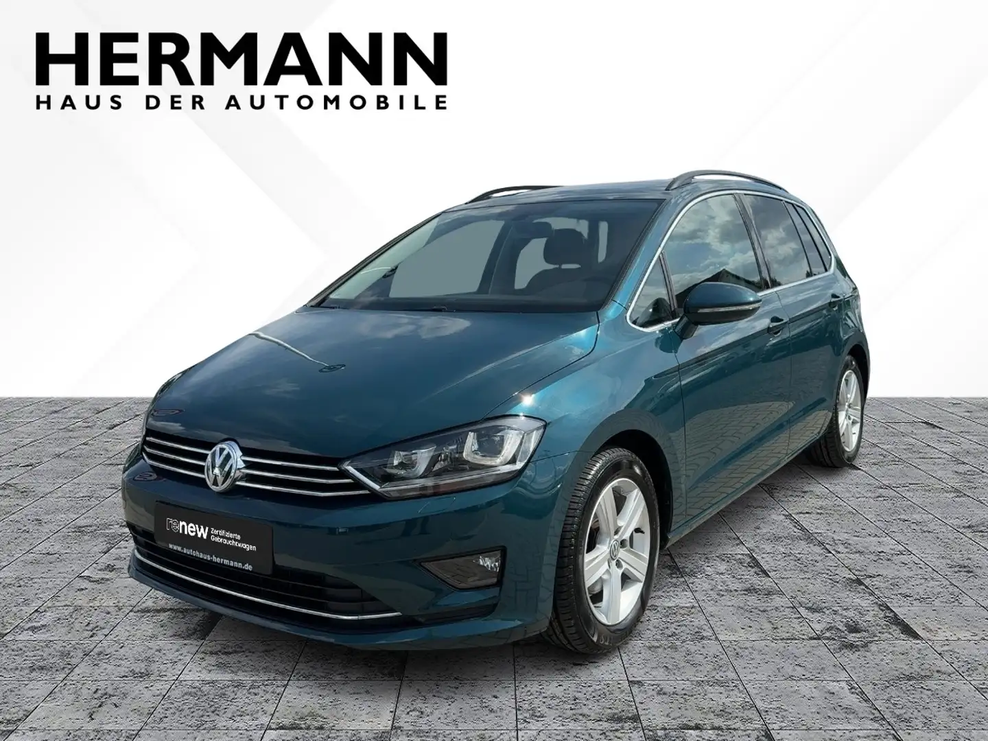 Volkswagen Golf Sportsvan VII 1.4 TSI BMT Highline CAM*LED Verde - 1