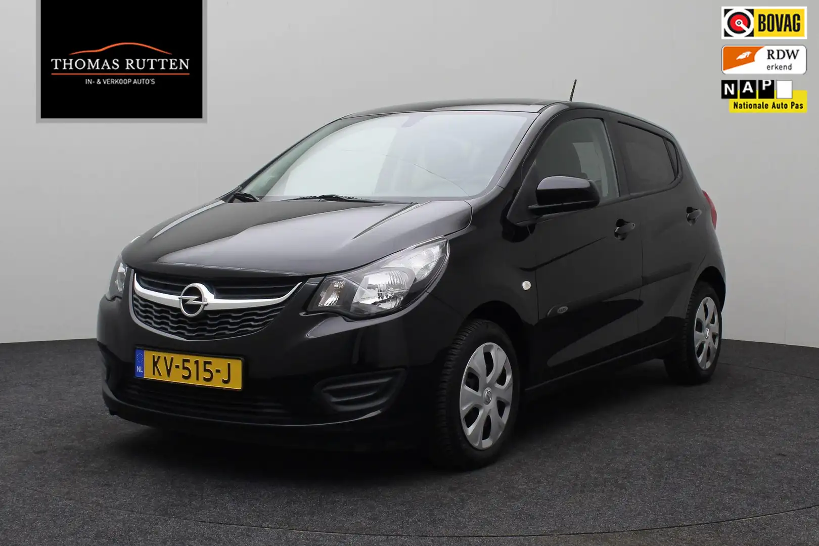 Opel Karl 1.0 ecoFLEX Edition 2016 | Airco | Cruise Control Zwart - 1