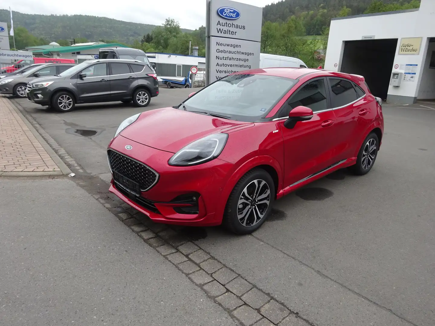 Ford Puma ST-Line Vignale Hybrid LED Navi Kamera ACC Rot - 1