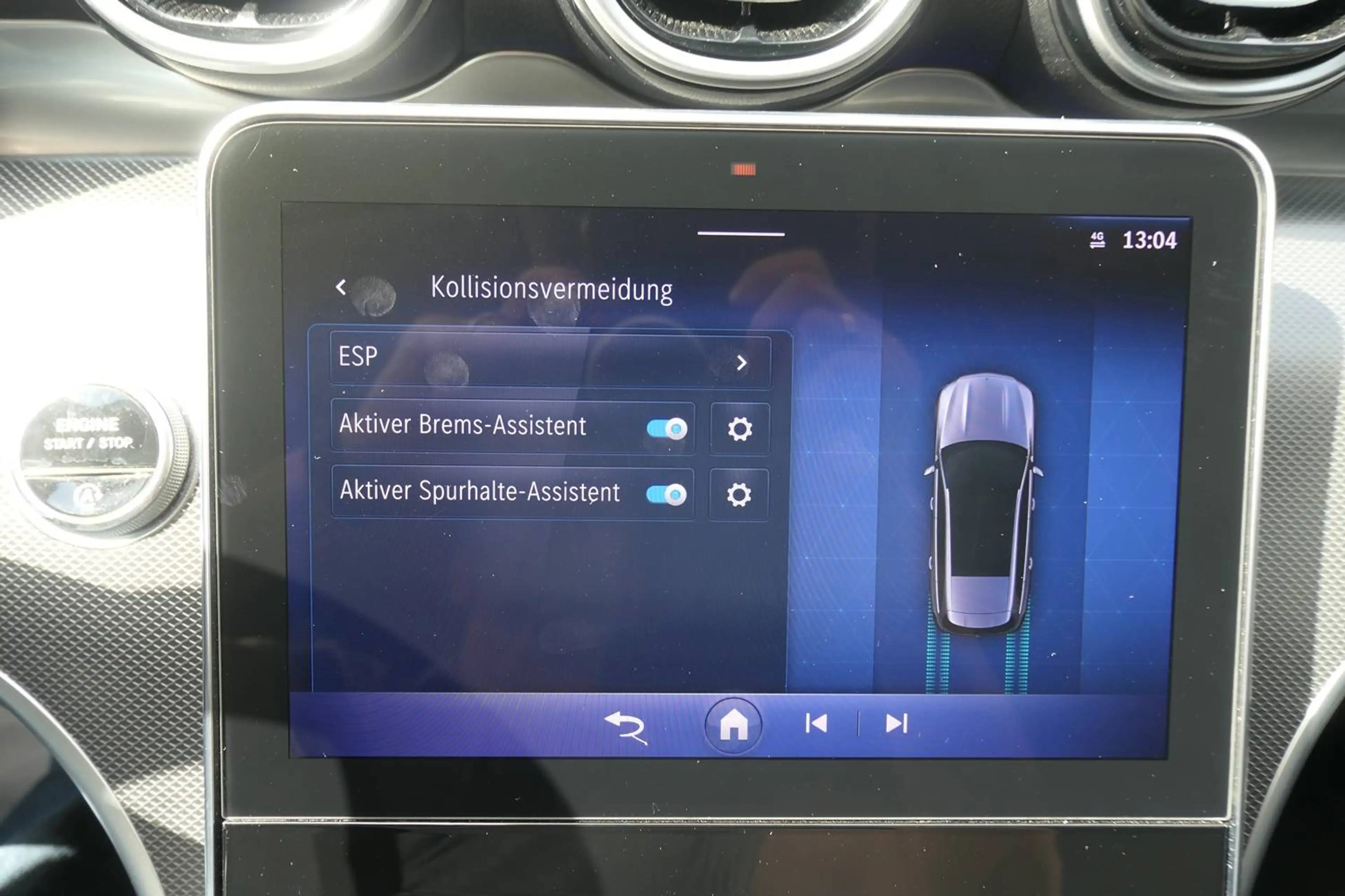 Mercedes-Benz C 220 C-Klasse T-Modell Diesel d T 9G-TRONIC Avantgarde Kamera LED Standheizung HeadUp — photo 11