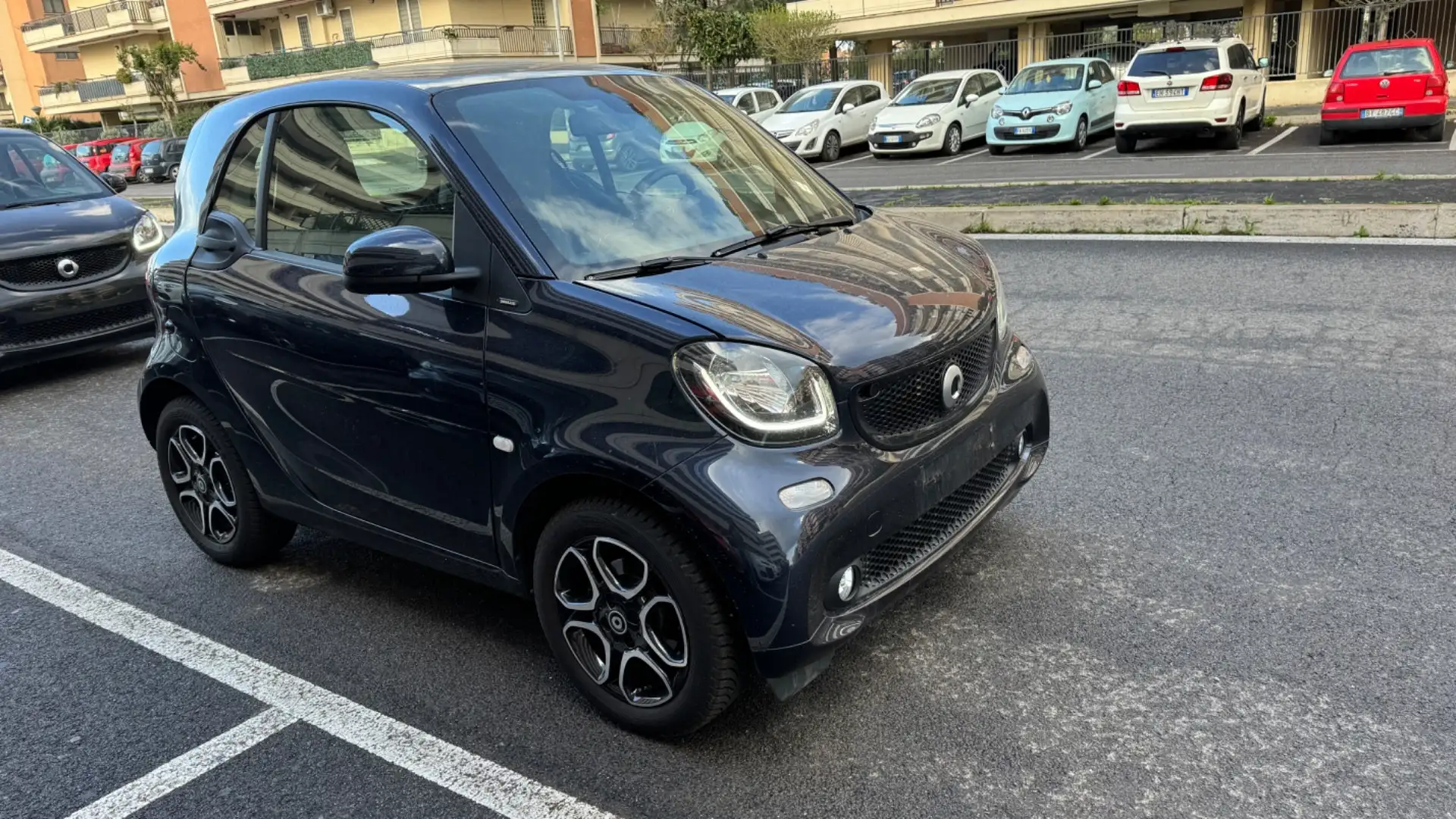 smart forTwo 90 0.9 Turbo Passion LED NAVI KAMERA PDC BLUETOOTH Albastru - 2