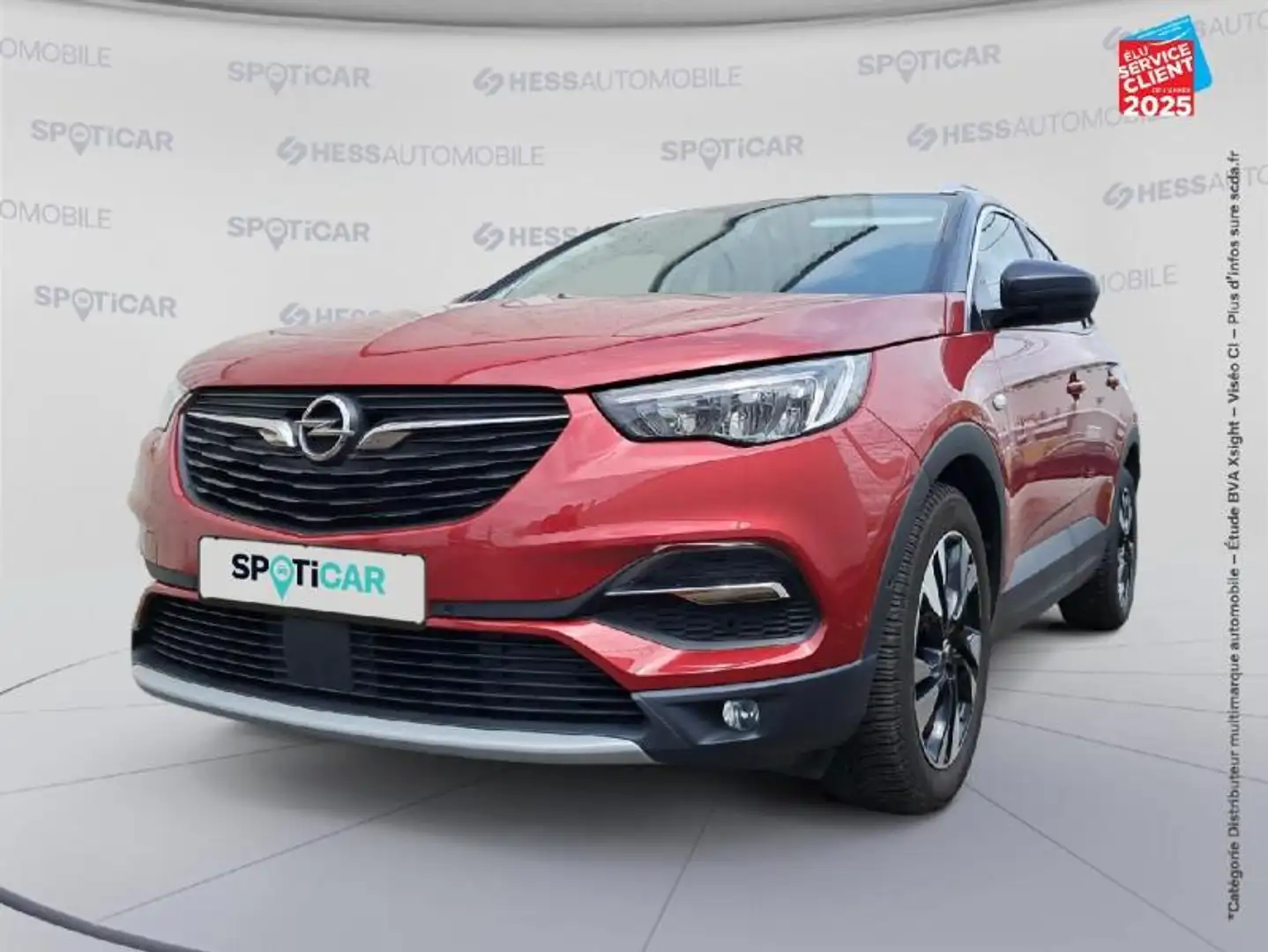 Opel Grandland X 1.2 Turbo 130ch GS Line Camera Rouge - 1