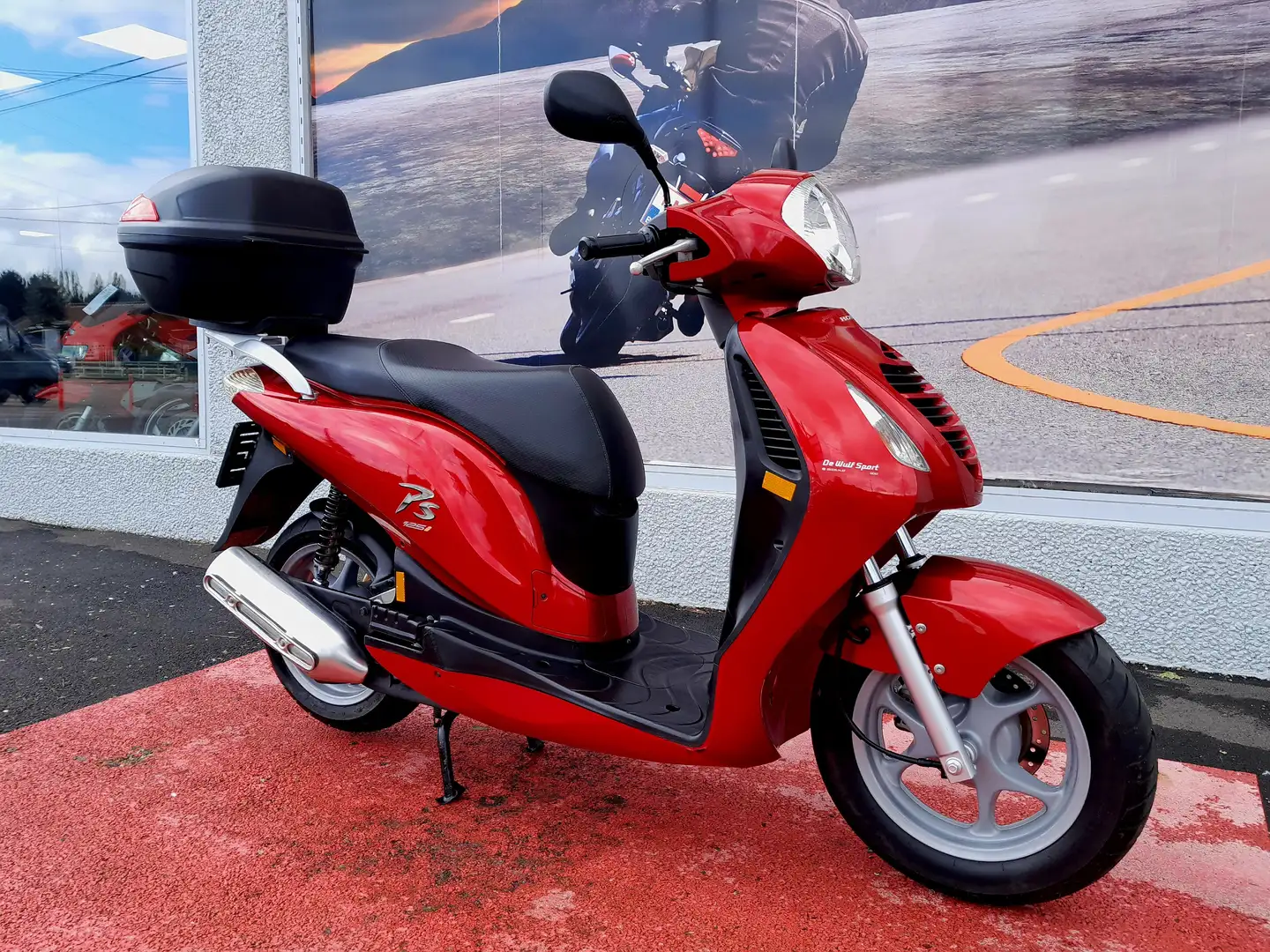 Honda PS 125i Rojo - 2