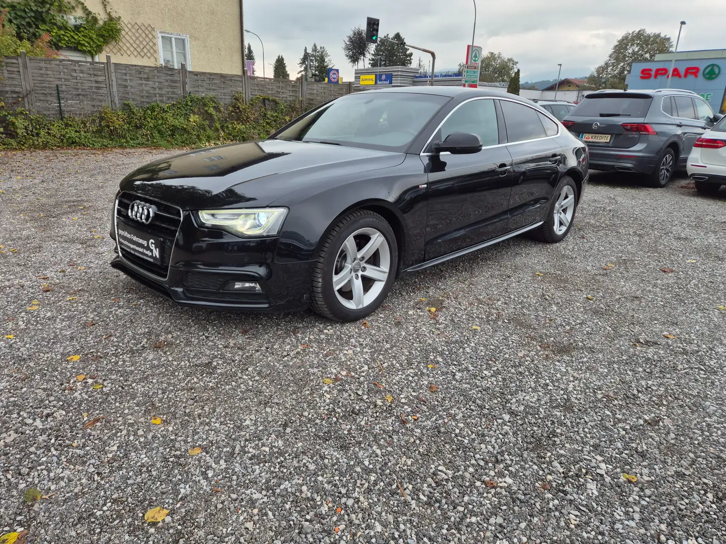 Audi A5 2.0 TDI S-tronic S-line Quattro Noir - 1