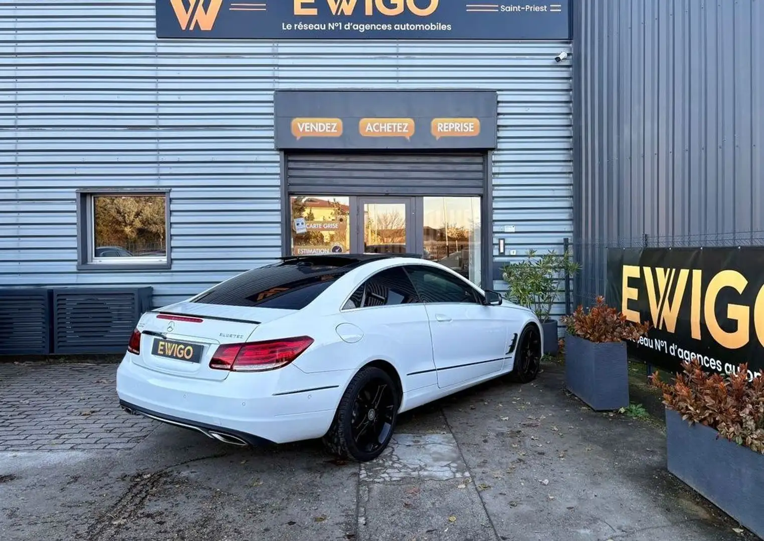 Mercedes-Benz E 350 coupe 3.0 v6 350 bluetec 252ch 7g-tronic bva Blanc - 2