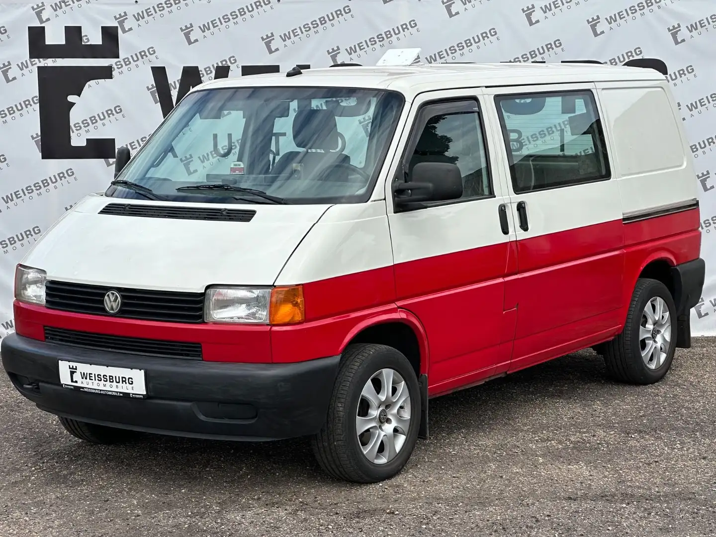 Volkswagen T4 Caravelle T4 Camping 2.5 TDI KÜHLSRNK|BETT|WASCHBKN|STANDH Weiß - 1