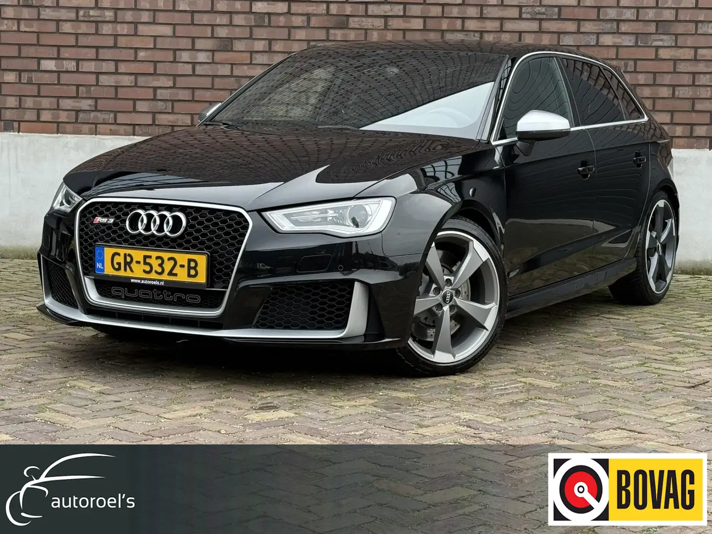 Audi RS3 A3 Sportback 2.5 TFSI Quattro Pro-L + / B&O / 367 Noir - 1