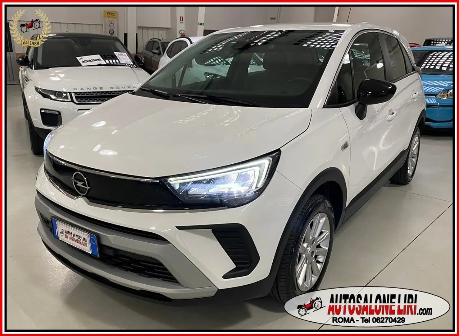 Opel Crossland -AUTOMATICA-1.2TURBO 131cv Elegance NUOVO MODELLO Weiß - 1