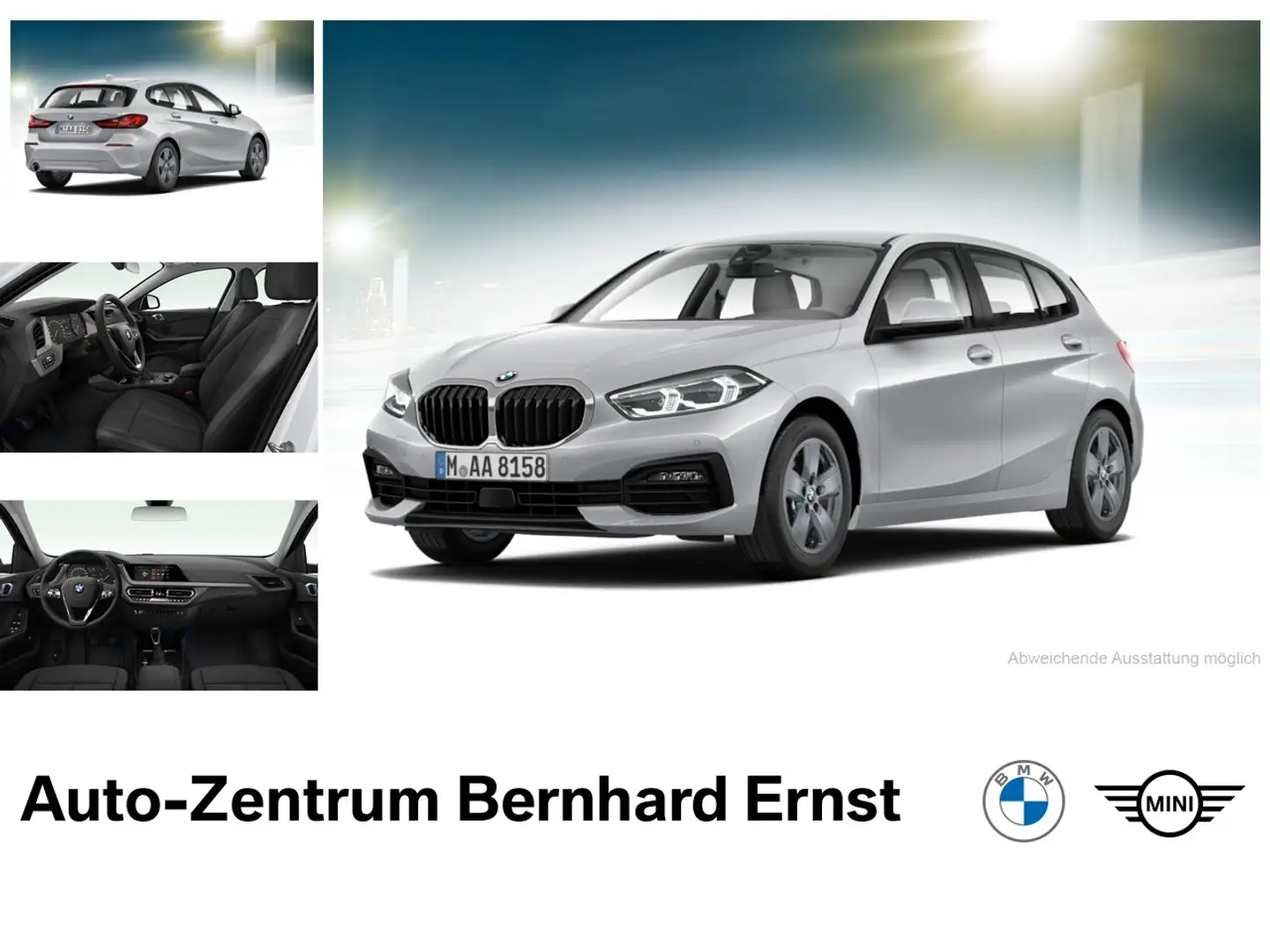 BMW 118 i Advantage LED PDC Klimaautomatik Silber - 1