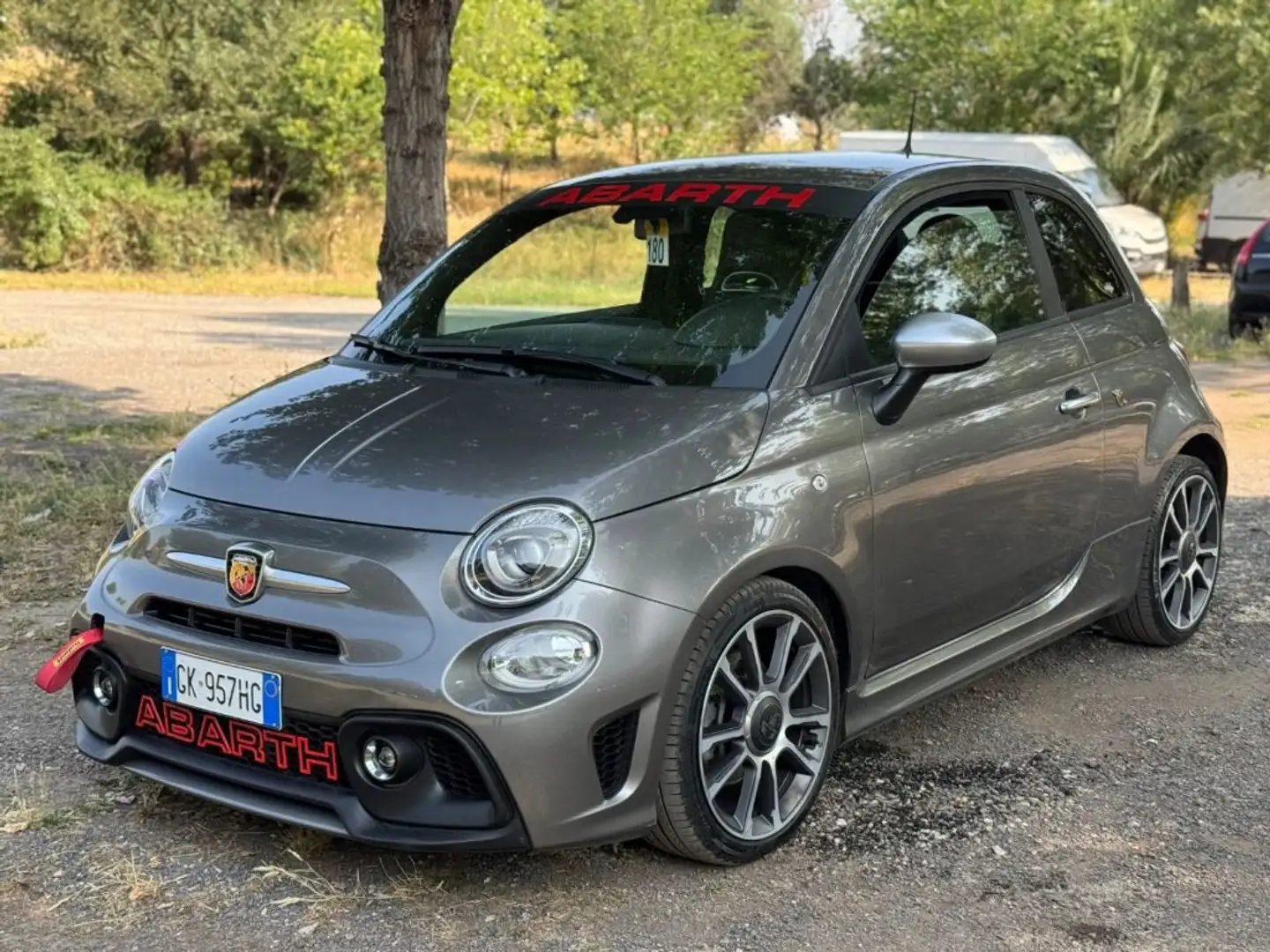Abarth 595 1.4 Turbo T-Jet 165 CV Turismo + Scarico Grigio - 2