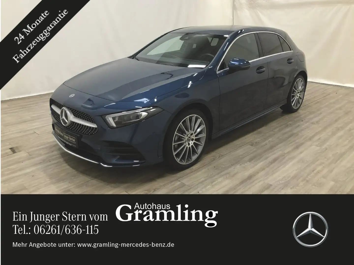 Mercedes-Benz A 250 e AMG *Kamera*MUILTIBEAM*Navi*Ambientebel. Blau - 1