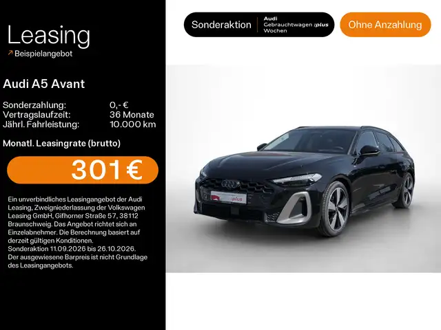 2025 Audi A5 in Black for sale