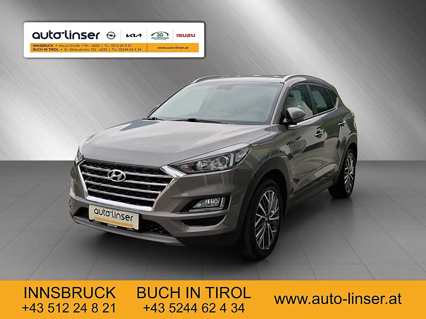 Hyundai TUCSON Tucson 1.6 CRDi DPF LEVEL 3 Plus 4WD (EURO 6d-TEMP Braun - 1