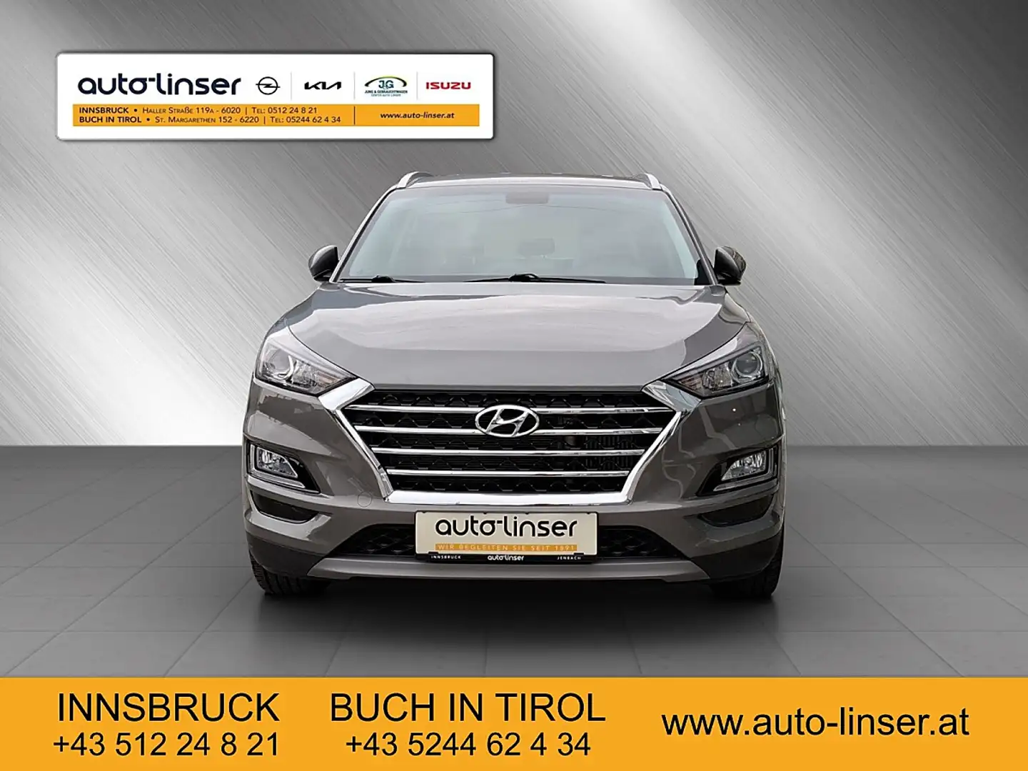 Hyundai TUCSON Tucson 1.6 CRDi DPF LEVEL 3 Plus 4WD (EURO 6d-TEMP Braun - 2