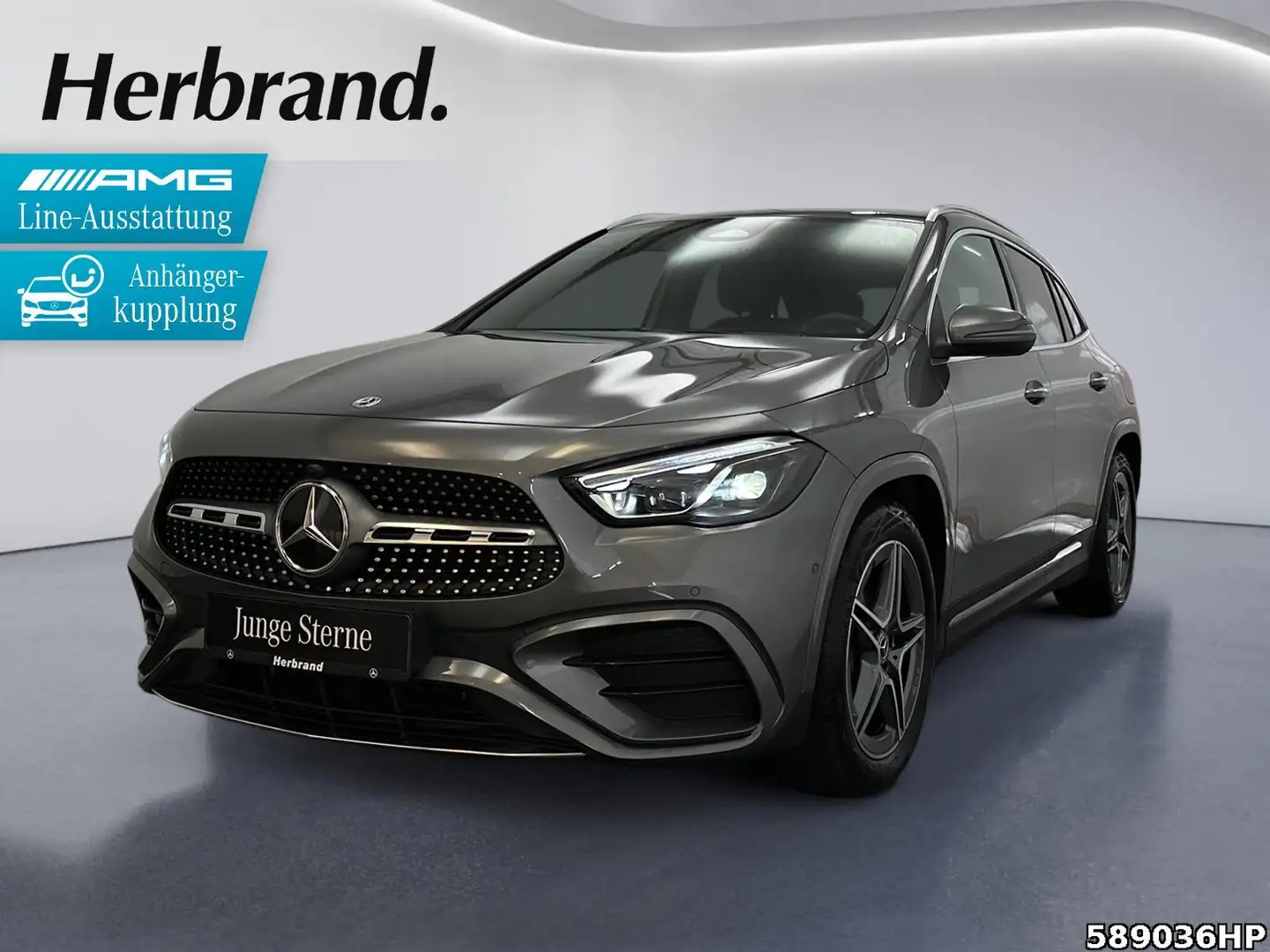 Mercedes-Benz GLA 200 AMG Line MULTIBEAM Anhängevorrichtung Gris - 1