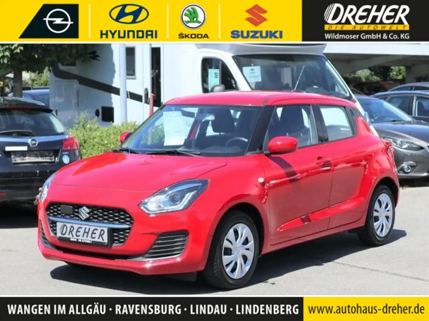 Suzuki Swift Swift CLUB 5trg/KLIMA/LED/DAB/ SPARSAM !!! Klima Rouge - 1