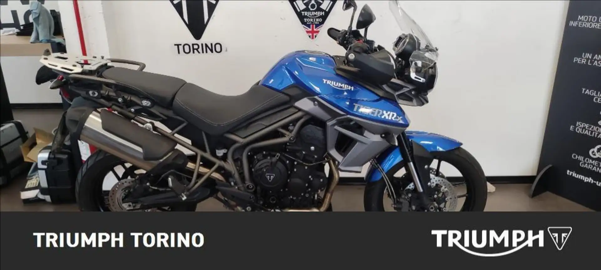 Triumph Tiger 800 XRX Abs Blauw - 1