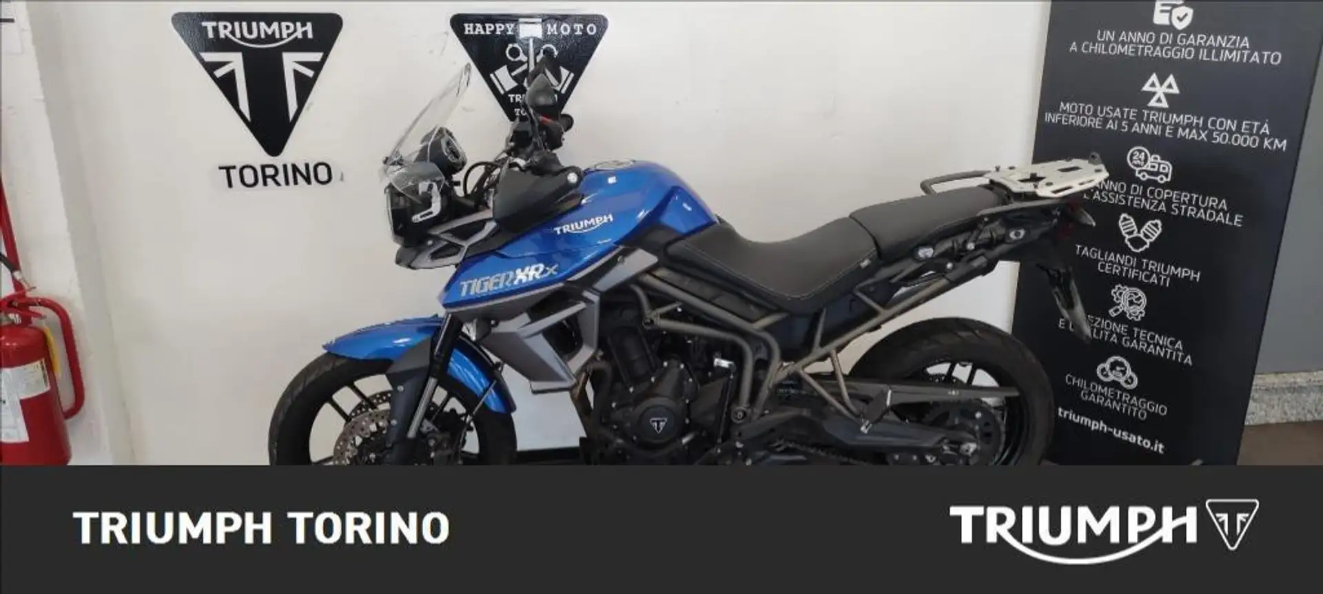 Triumph Tiger 800 XRX Abs Blauw - 2