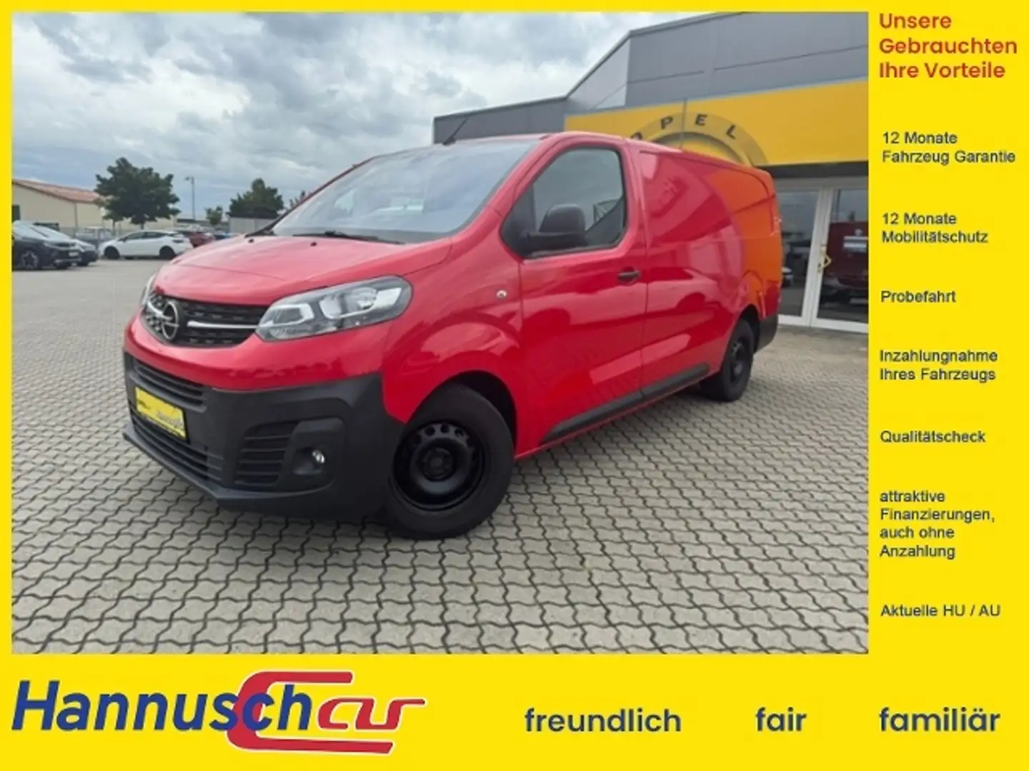 Opel Vivaro Kasten Edition L (L3) Rot - 1