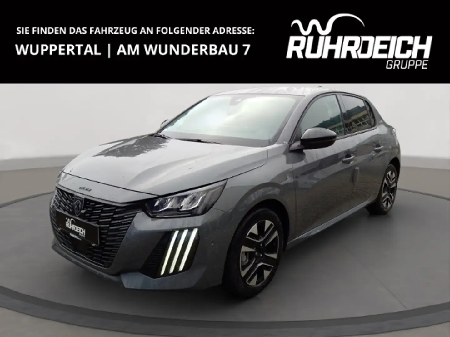 Peugeot 208 Allure 74kW/100PS 360°Kamera LED Klima-AT Apple Ca Grau - 1