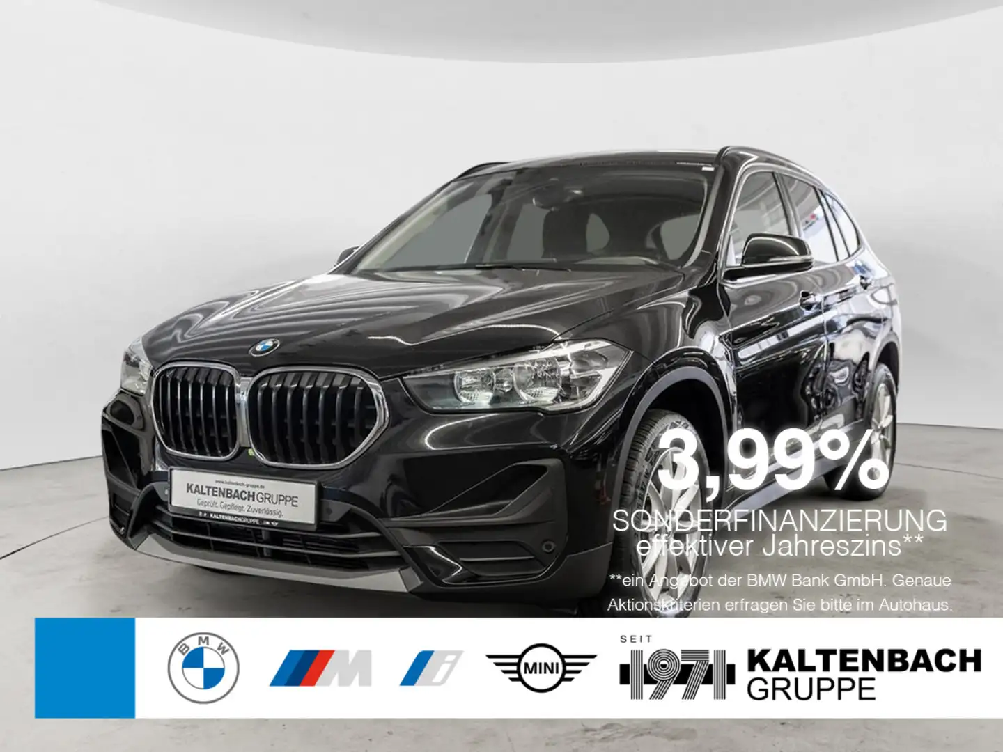 BMW X1 sDrive 18d FACEL. HUD NAVI KAMERA SHZ PDC Zwart - 1