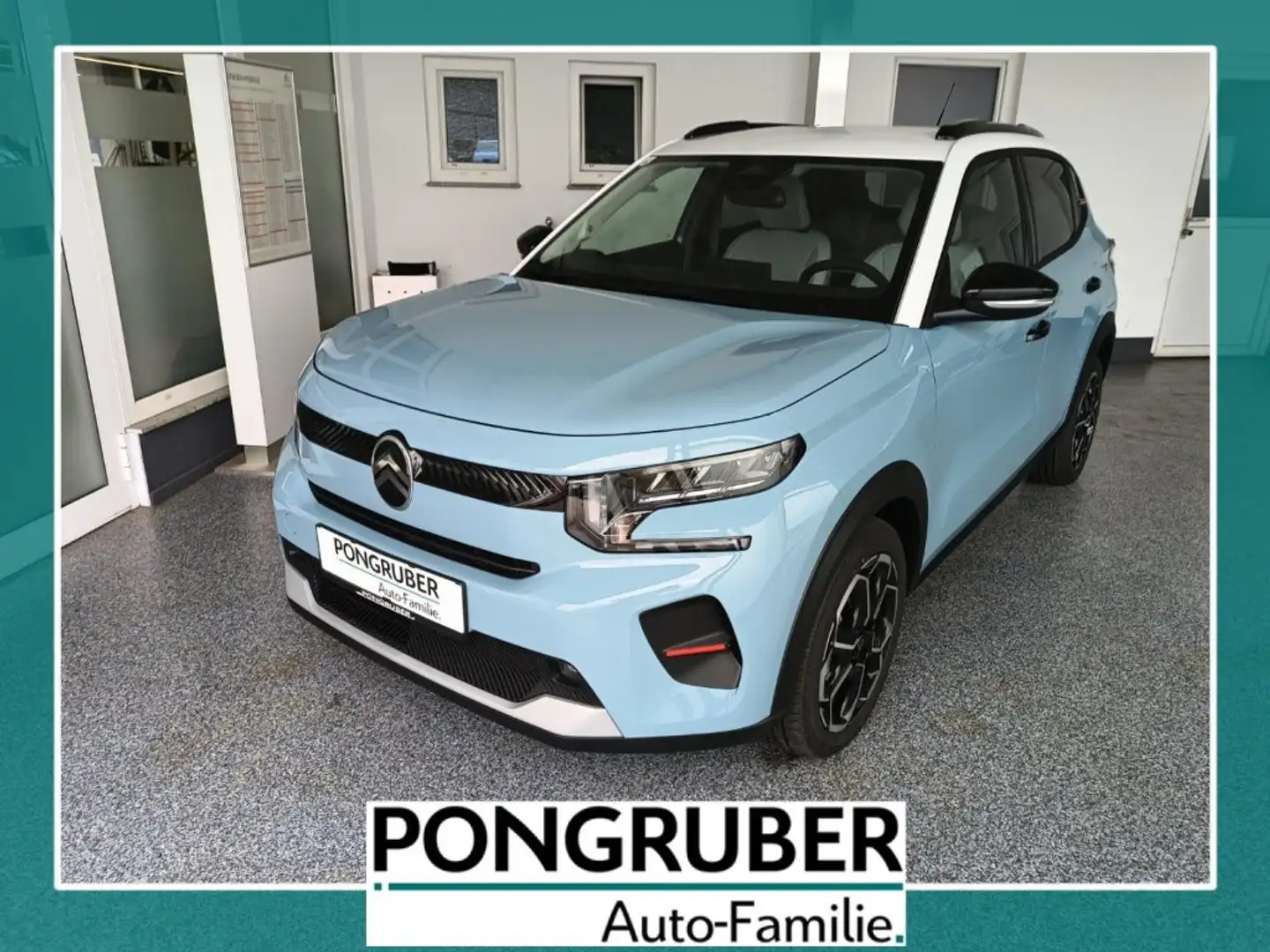 Citroen C3 Elektro 113PS Automatik MAX Blauw - 1